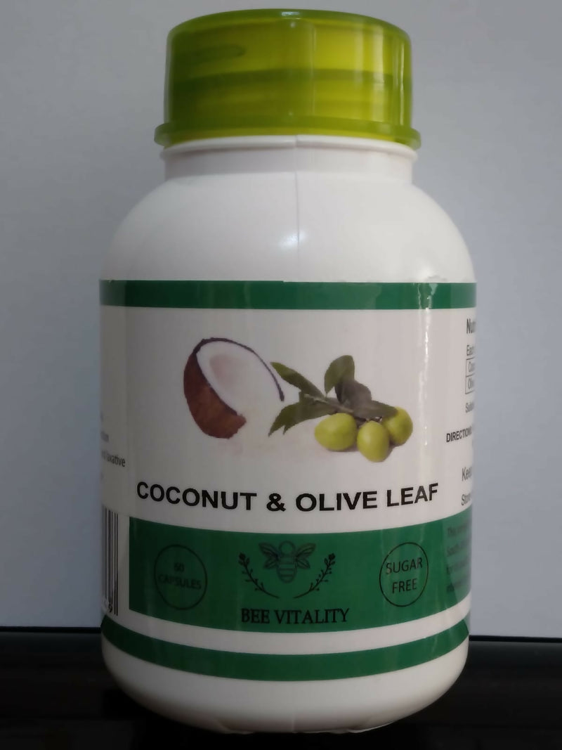 coconut and olive leaf
