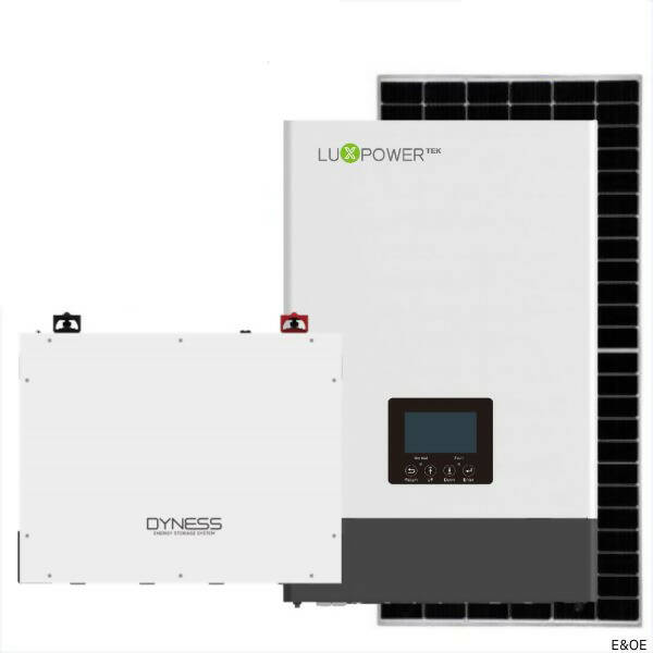 5.5Kw Luxpower Solar Kit With 5.12kwh Dyness & 8x 455w Solar Panels